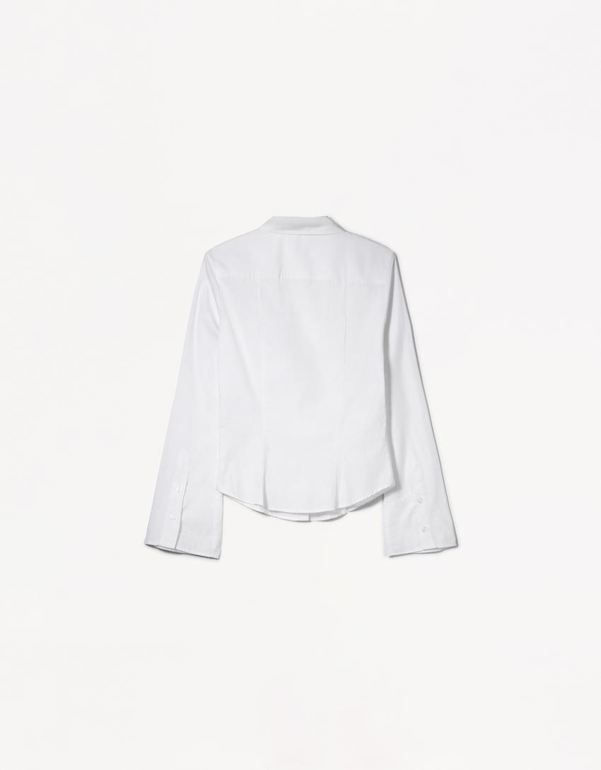 BLOUSE WITH WIDE SLEEVES