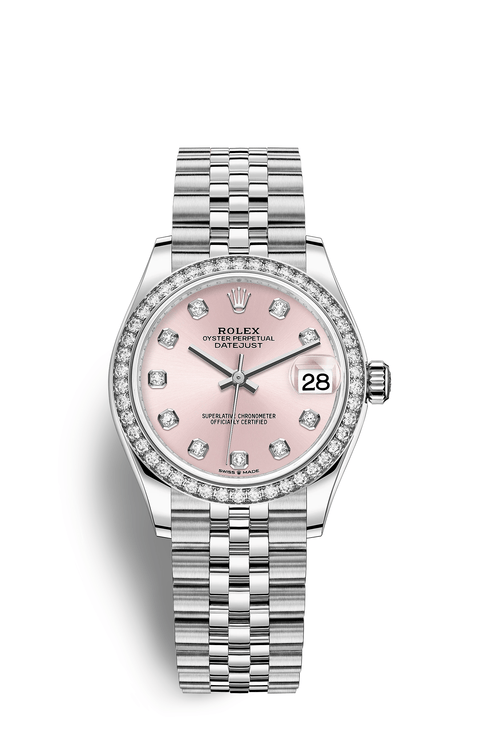 SILVER PINK WATCH