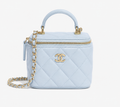 LIGHT BLUE BOX BAG