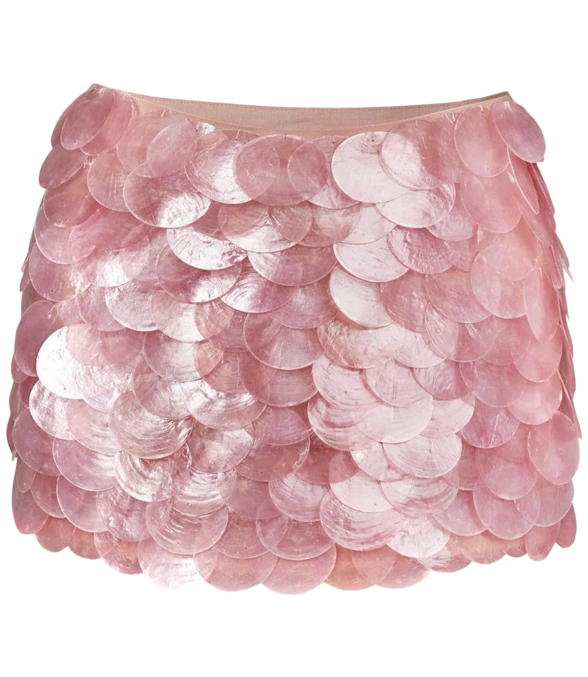 SEQUIN SKIRT PINK