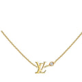 Necklace with diamond