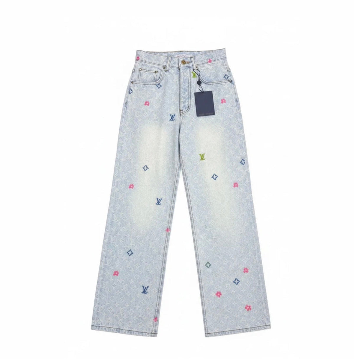 LIGHT MONOGRAM JEANS