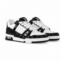 BLACK AND WHITE SNEAKERS