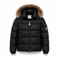 FUR TRIM MATT JACKET