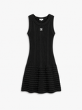 C A-LINE BLACK DRESS