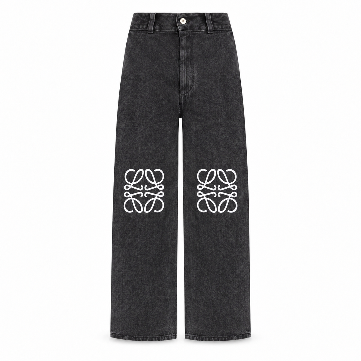 Knee pattern jeans