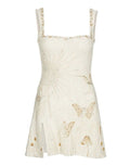 GOLD BUTTERFLY DRESS