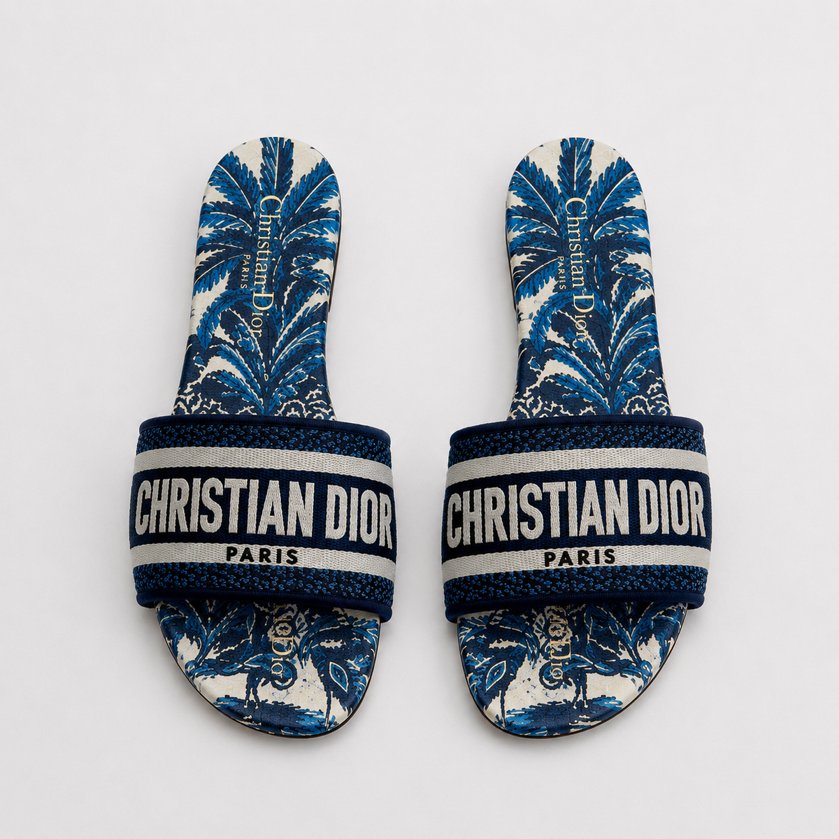 CHRISTY SANDALS NAVY