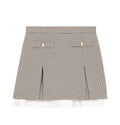 MAJE CHECKERED SKIRT