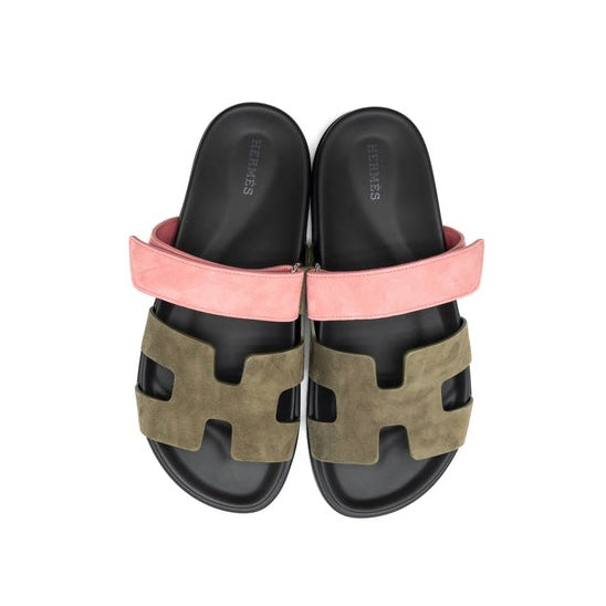 CHYPRE SANDALS GREY PINK