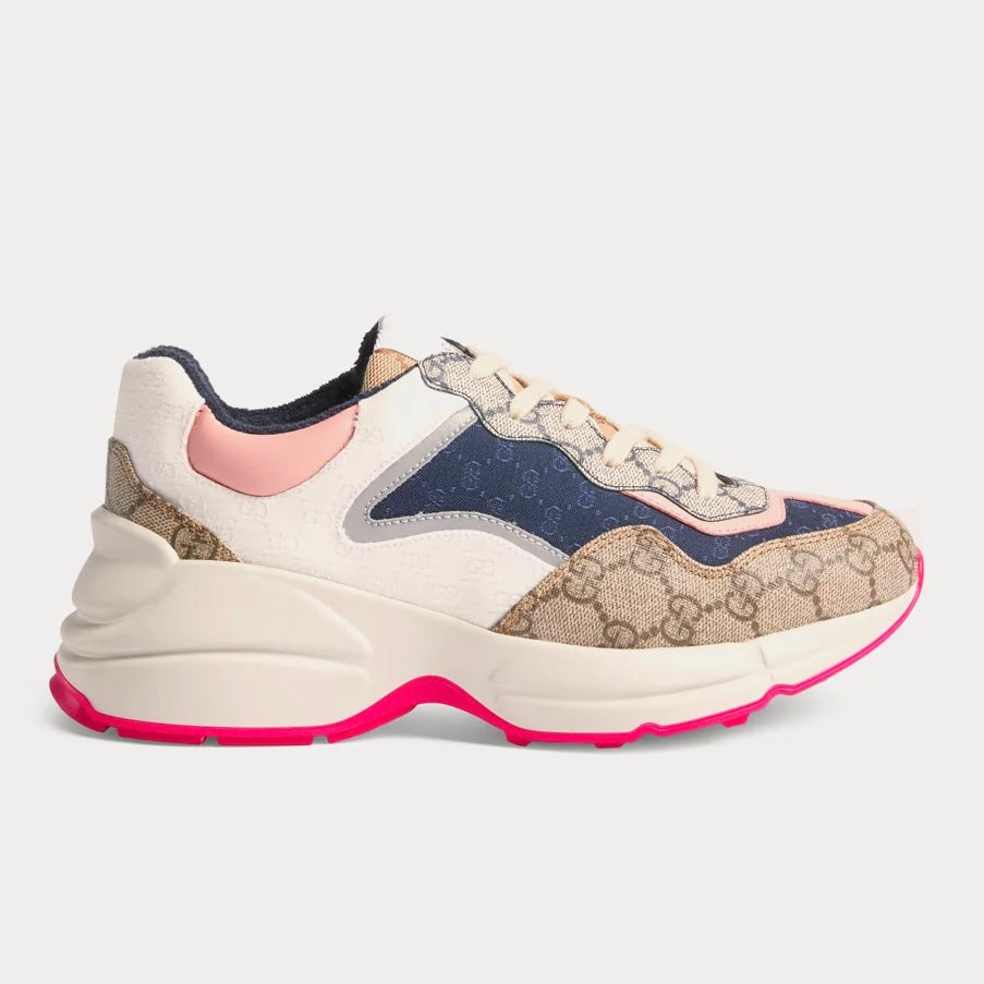 NAVY PINK SNEAKERS