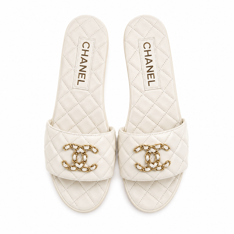 WHITE SANDALS