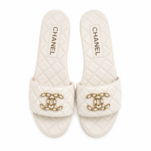 WHITE SANDALS
