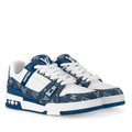 denim white sneakers