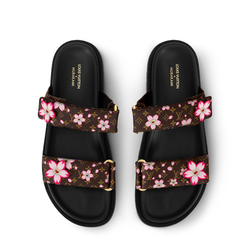 CHERRY BLOSSOM STRAP SANDALS