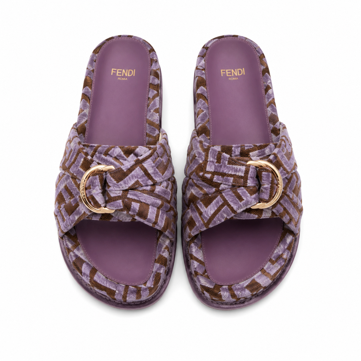 PURPLE SANDALS