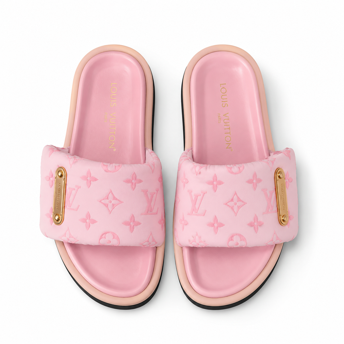 PILLOW MULES LIGHT PINK