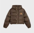 BROWN DETACHABLE COAT