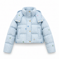 MONOGRAM DENIM COAT