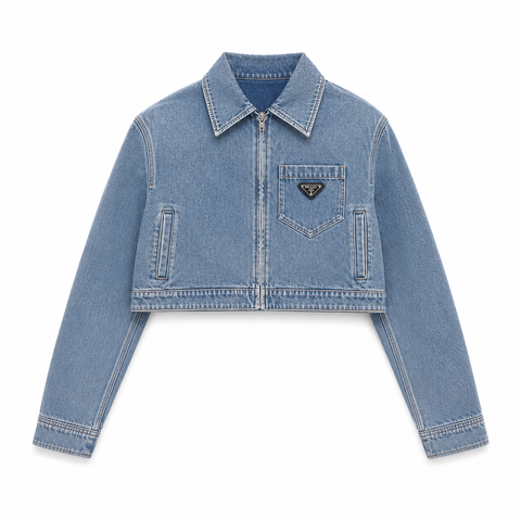TRIANGLE DENIM JACKET
