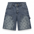 denim shorts long