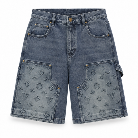 denim shorts long