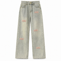 PINK LETTERS JEANS