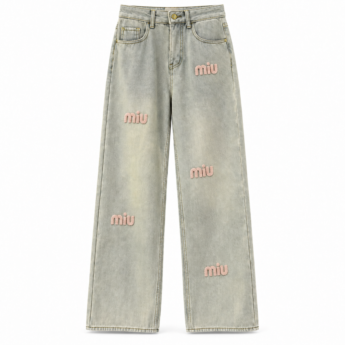 PINK LETTERS JEANS