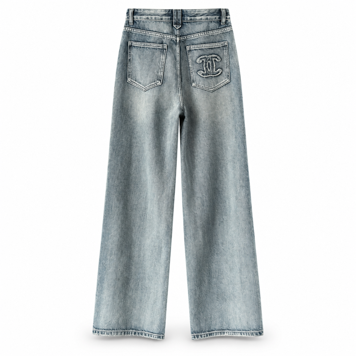 big logo jeans