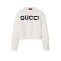 WHITE LETTER SWEATER