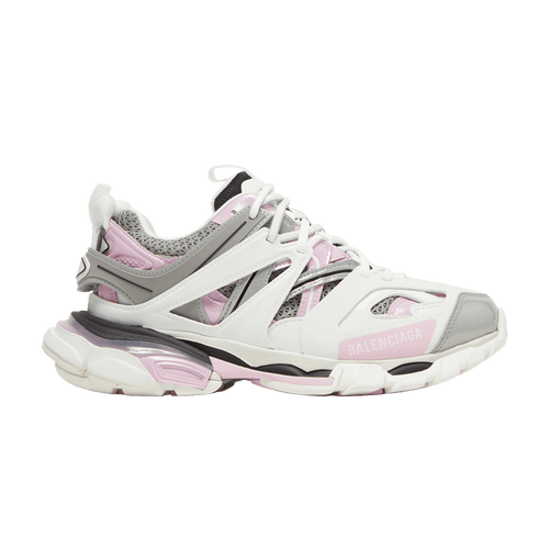 TRACKS WHITE PINK GREY SNEAKERS