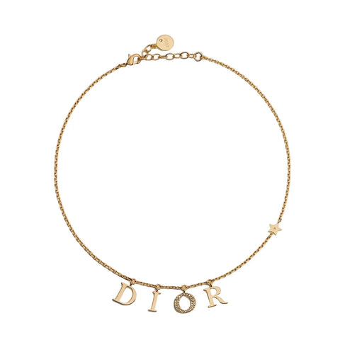 Letter necklace luxe