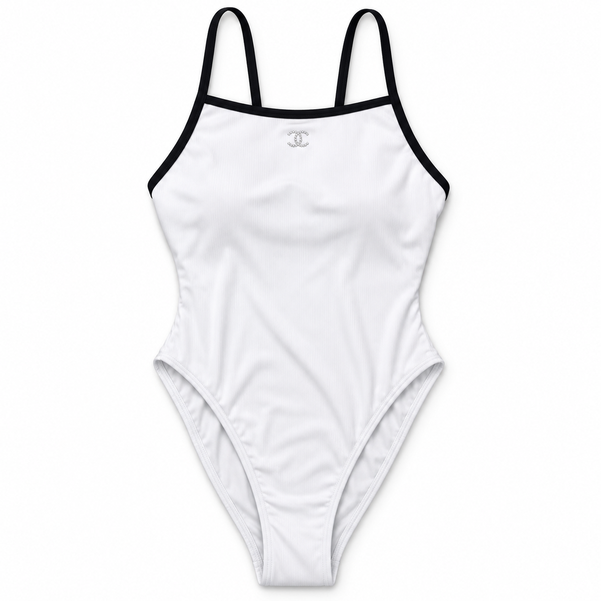 WHITE C SWIMSUIT