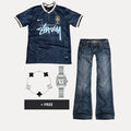 VIRAL OUTFIT - BLUE BREZZE