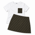 skirt set white