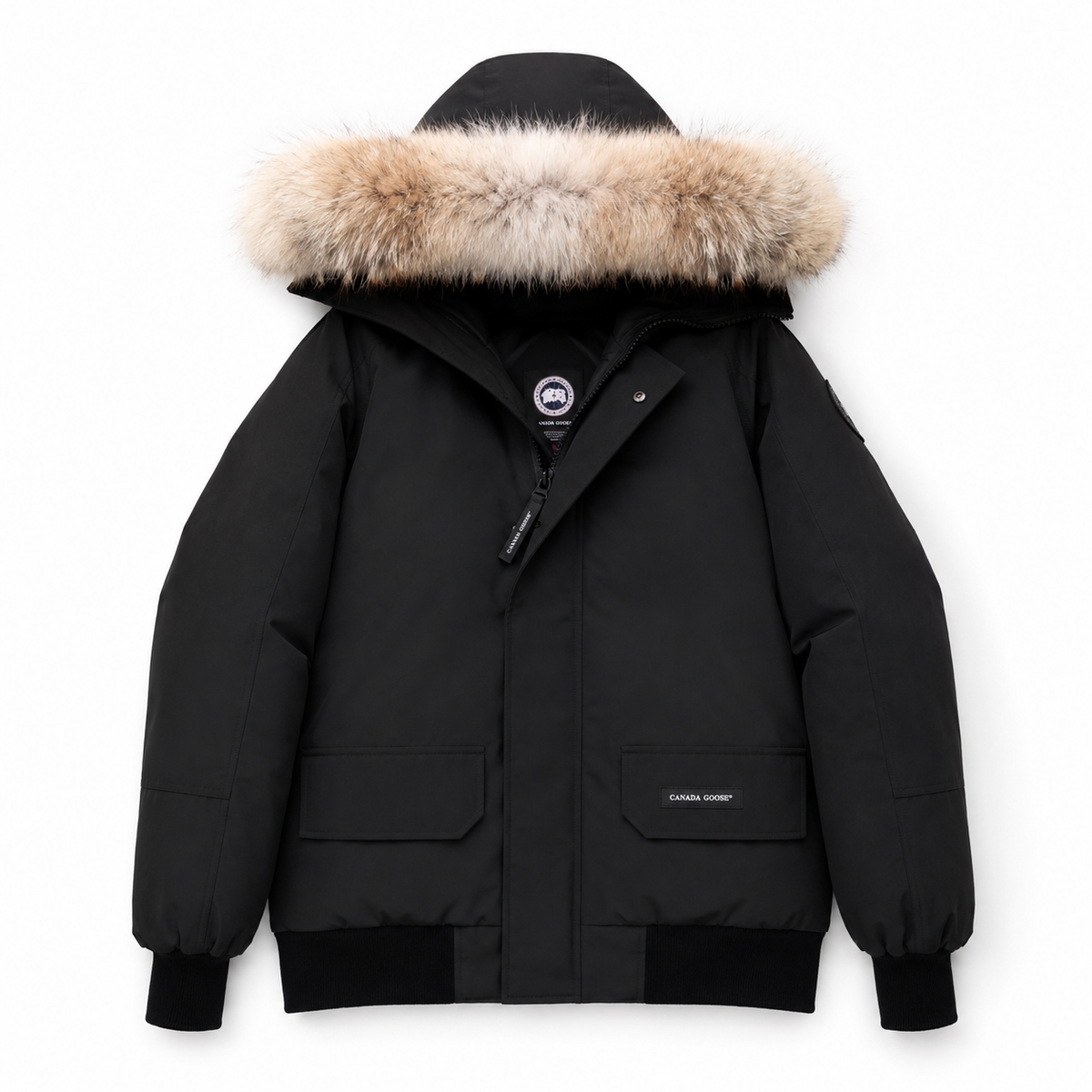 FLUFFY FUT TRIM JACKET