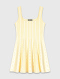 MAJE DRESS BUTTER YELLOW
